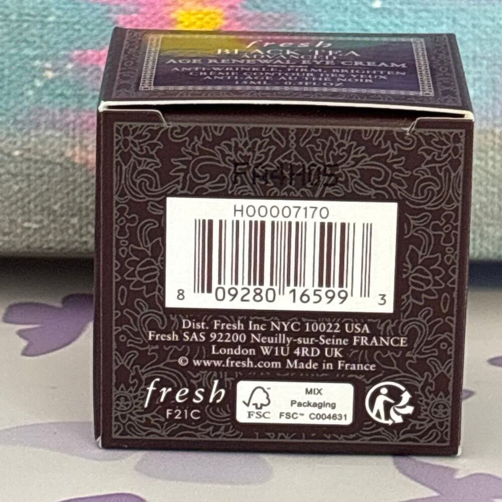 Fresh Black Tea Advanced Age Renewal Eye Cream Full Size SEALED - Picture 5 of 7